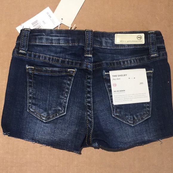 NWT $45 AG shelby jean short 24 MONTH 7 YEAR BREAK SHORTS - Picture 6 of 6